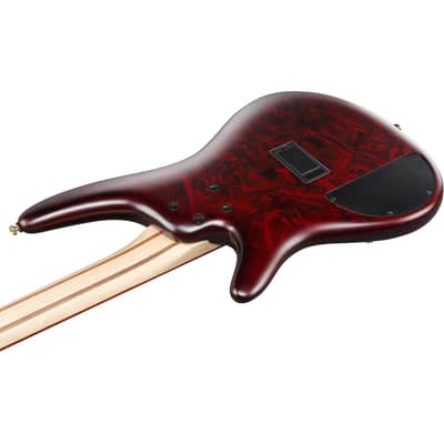 Ibanez SR300EDXWZMSR Standard 4-String Bass - Wine Red Frozen Matte image 8