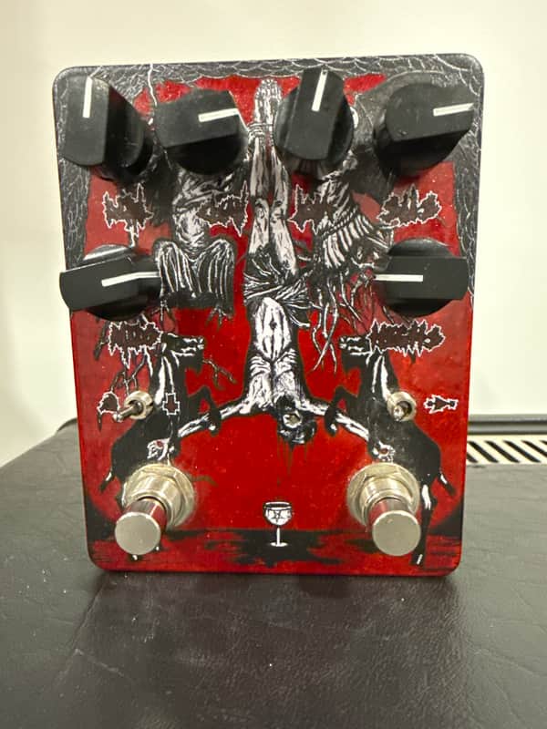 Abominable Electronics Deluxe Hail Satan Distortion/Fuzz 2010s - Graphic image 1