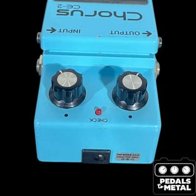 Boss CE-2 Chorus (Green Label) Japan 1984 - 1988 - Blue - X17945 image 3