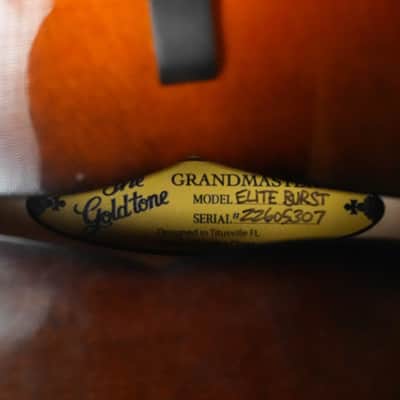 Gold Tone Grandmaster Mandolin Elite - Burst Finish #5307 image 3