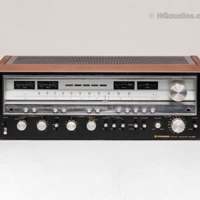 Pioneer SX-980 80 WPC Stereo Receiver –Custom Black Face – Professionally Restored – 1-Year Warranty image 2