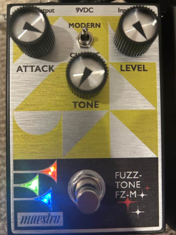 Maestro Fuzz-Tone FZ-M 2022 - Present - Yellow Graphic image 1