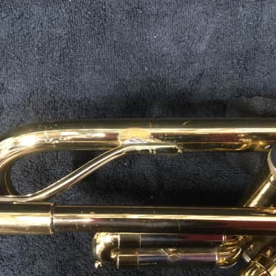 York Artist model trumpet 1955-56 - Brass Lacquer image 12