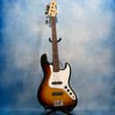 Fender JB-STD Jazz Bass Reissue MIJ 2014 3 Tone Sunburst