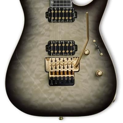 ESP E-II M-II Black Natural Burst w/Case (B Stock) image 1