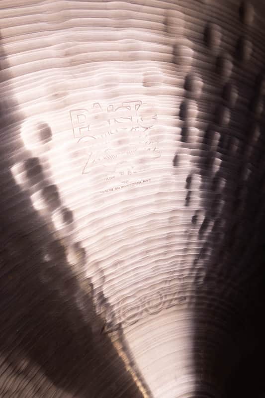 Vintage 1977 Paiste 20" 2002 Heavy Ride Black Label image 1