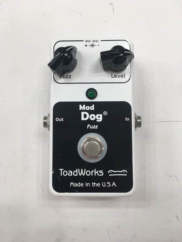 Toadworks Mad Dog Fuzz Distortion Rare Guitar Effect Pedal Made In USA image 1