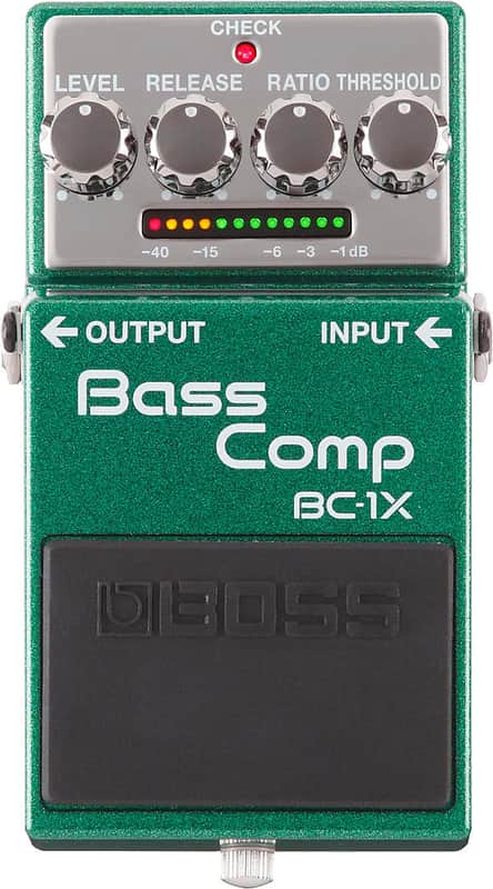 Boss BC-1X Bass Compressor Intelligent Multiband Compression in a Compact Pedal image 1