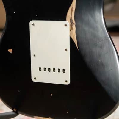 Nash S-57 Electric Guitar - Black with Hardshell Case image 15