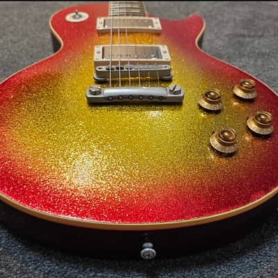 Gibson Custom Shop Les Paul Standard - Sunburst Sparkle - Mint image 5