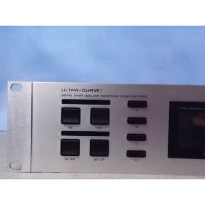 Behringer Ultra-Curve DSP8000 Digital 24-Bit Dual DSP Mainframe Equalizer / Processor 1990s - Silver image 2