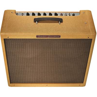 Fender 59 Bassman LTD Guitar Amplifier, Lacquered Tweed image 5