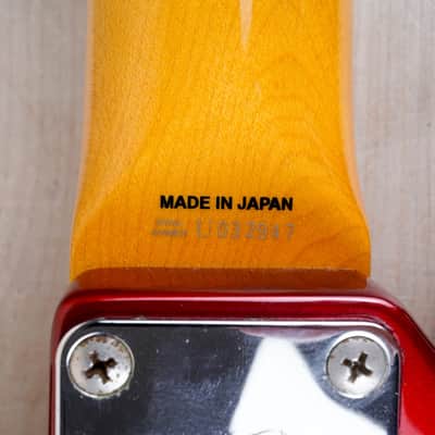 Fender MG-69 Mustang Reissue MIJ 2010 Candy Apple Red w/ Matching Headstock Japan w/ Bag image 18