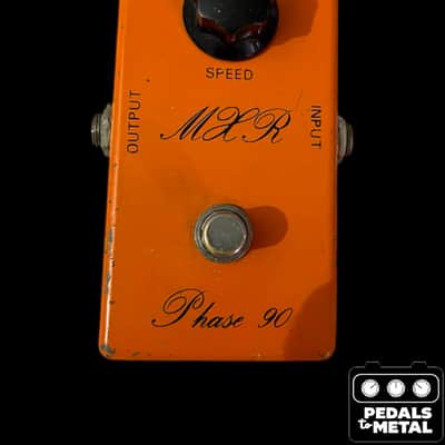 MXR Phase 90 Script Logo Vintage - Orange - X18956 image 1