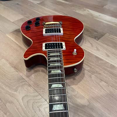 1996 Orville Les Paul RARE Matching Quilt Top Headstock USA Gibson Pickups Grover Tuners w/HSC 8.5 LBS image 7