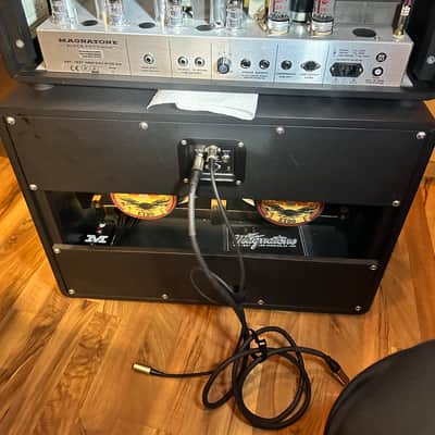 Magnatone Super 59 M80 + Matching Cab (Warehouse Speakers) 2023 - Black image 5