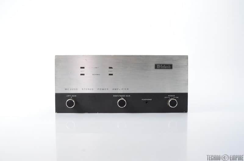 McIntosh MC2200 200-Watt Stereo Solid State Power Amplifier image 1