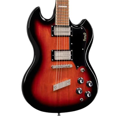 Guild Polara Deluxe - Solid Body Electric Guitar - Vintage Sunburst image 6