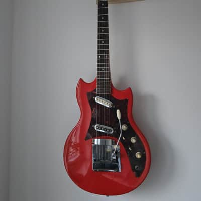Framus 5/155 Strato Super 1965 – German Vintage - Professionally Serviced – Candy Apple Red image 2