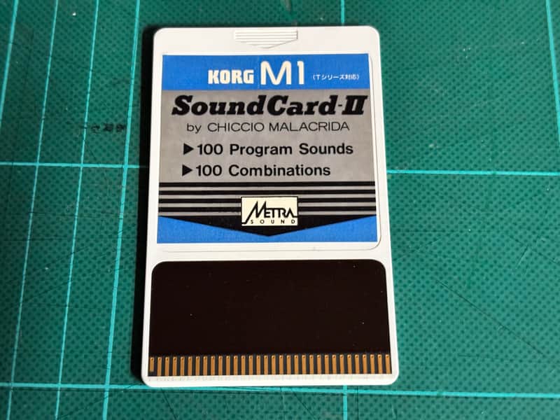KORG M1 Sound Card-II by CHICCIO MALACRIDA image 1