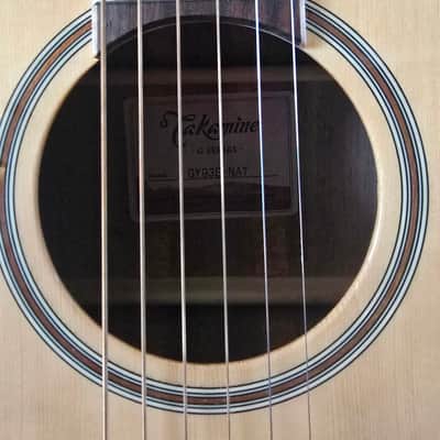 Takamine GY93E New Yorker Parlor Acoustic-Electric Guitar - Natural image 14