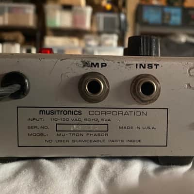 Vintage Mu-Tron Phasor 1970s image 4