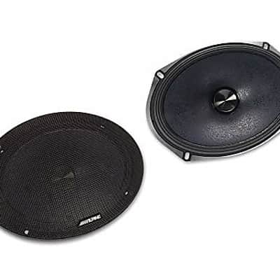 (2) Pairs ALPINE X-S69C 6x9" 360w Component Car Speakers+Alpine X-A70F 4-Ch Amplifier image 6