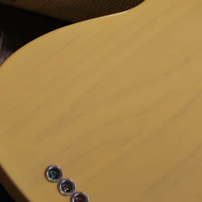 2021 Fender Custom Shop Vintage '51 Precision Bass Relic Nocaster Blonde Limited + COA OHSC image 16