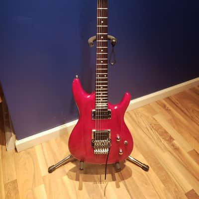 Ibanez JS100-TR 100 Series Joe Satriani Signature HH Electric Guitar 2008 Transparent Red image 1