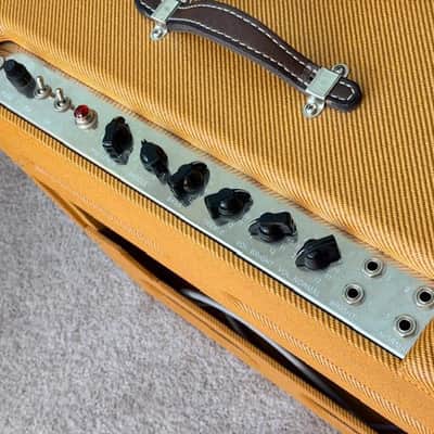 Yorke Electric Sounds 5F6-A Tweed Bassman  Handwired P2P 4x10 image 7