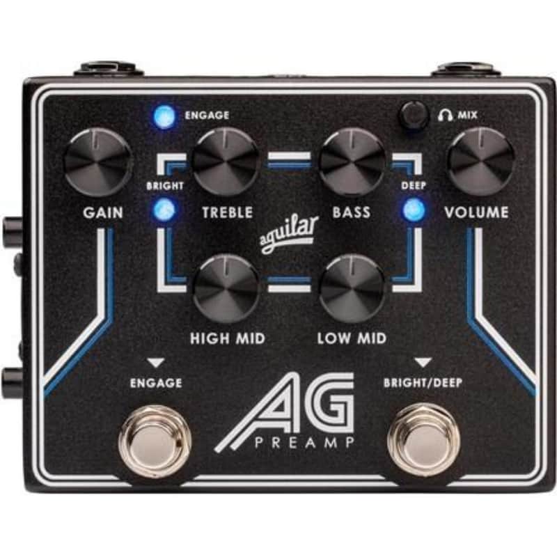 Aguilar AG Bass Preamp Pedal - Black image 1