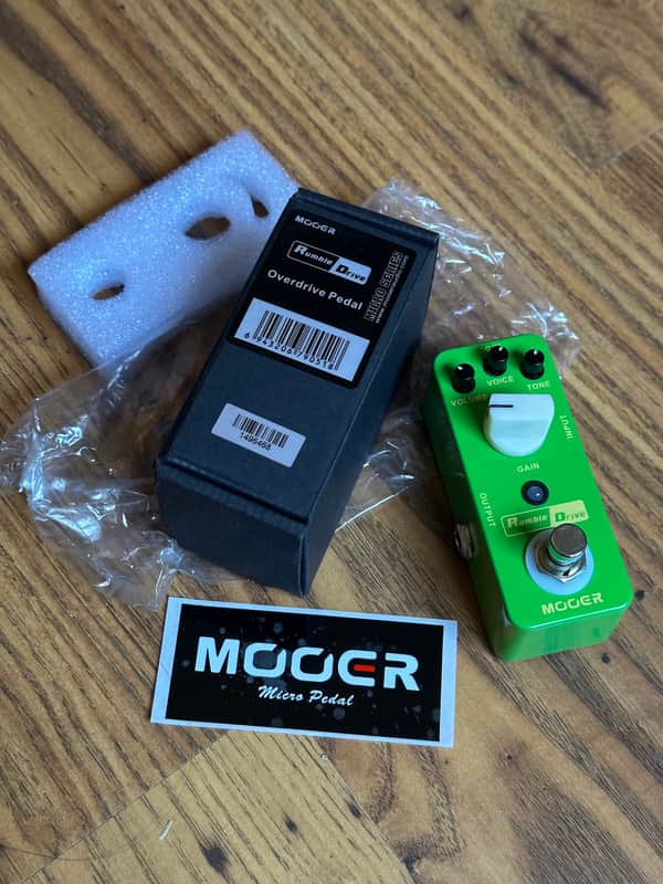 Mooer Rumble Drive — Dumble-Voiced / Zendrive-Style OD | Open Box, Rarely Used | Ships USA image 1