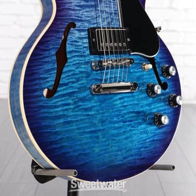 Gibson ES-339 Figured Electric Guitar - Blueberry Burst (ES39F00B9NHd1) image 4