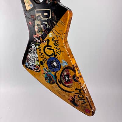 Hamer Custom Explorer 1980s 4 digit serial Orig. HSC, hang tag and era Photo! image 7