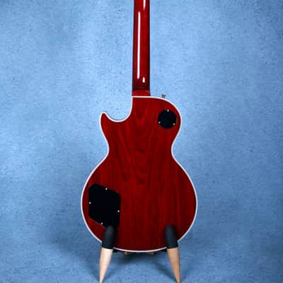 Gibson Les Paul 2011 Custom Flame Top Electric Guitar - Wine Red Preowned image 9