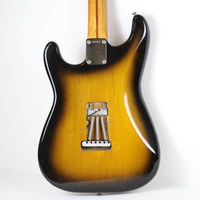 1987 Fender American Vintage 1957 Reissue Stratocaster '57 AVRI Sunburst +OHSC 3-Way Switch 1980s USA Strat image 12