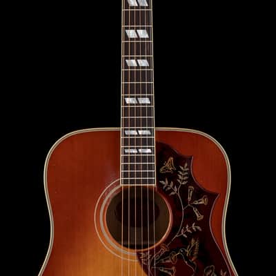 Gibson Custom Shop 1960 Hummingbird Murphy Lab Light Aged - Heritage Cherry Sunburst #25019 image 5