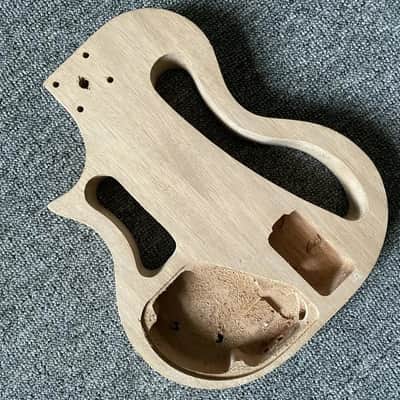 Solid Mahogany Electric Ukulele DIY Project Body image 7