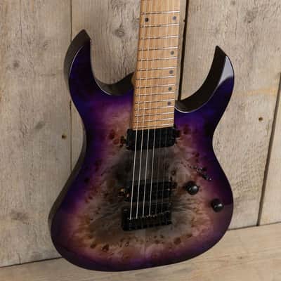Spira S-457 - Transparent Purple 7-string image 6