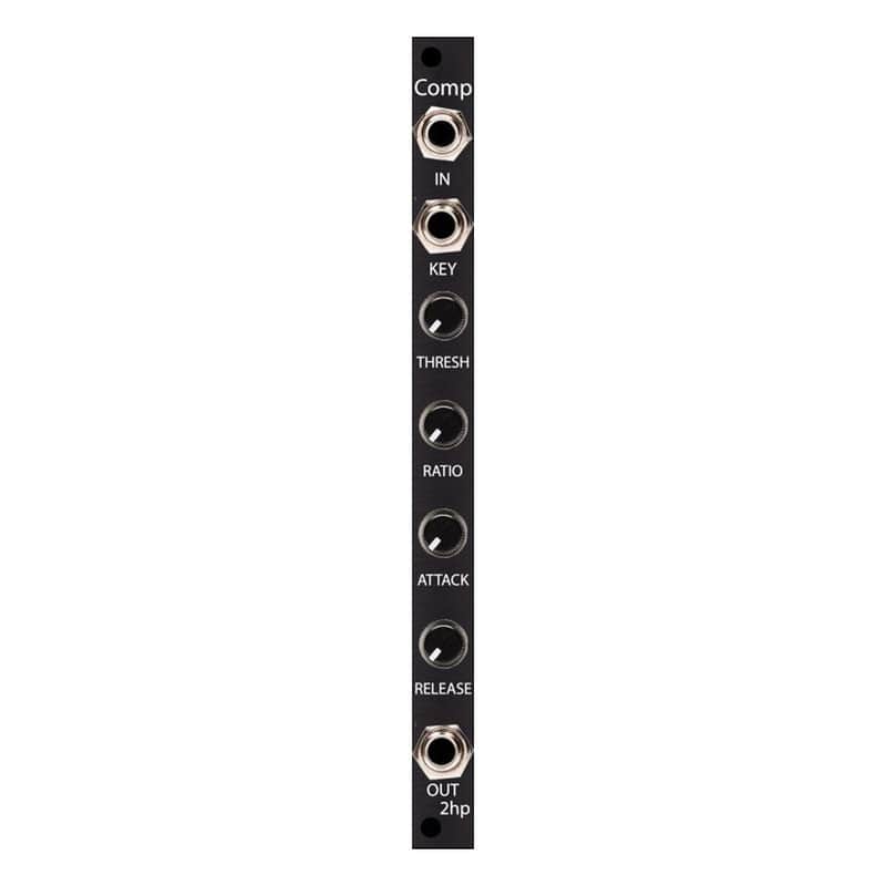 2hp Comp Eurorack Compressor Module (Black) image 1