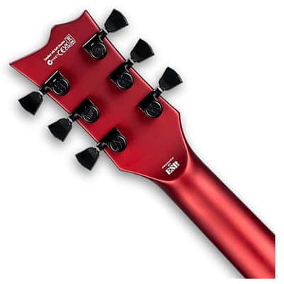 ESP LTD EC-1000 Electric Guitar - Candy Apple Red Satin image 5