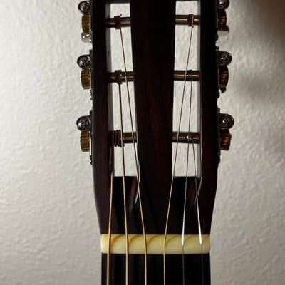 Recording King ROS-616 All Solid Mahogany 000 2010s - Matte Natural, Comes with Hardcase, K&K mini installed image 4