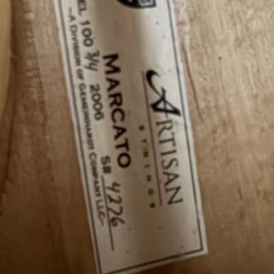 Artisan Strings Marcato Model 100 3/4 Cello 2006 Natural Finish w/ Original Gig Bag image 2