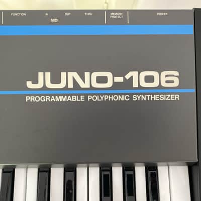 Roland Juno 106 - 6 New Voice Chips Included! + original case image 2