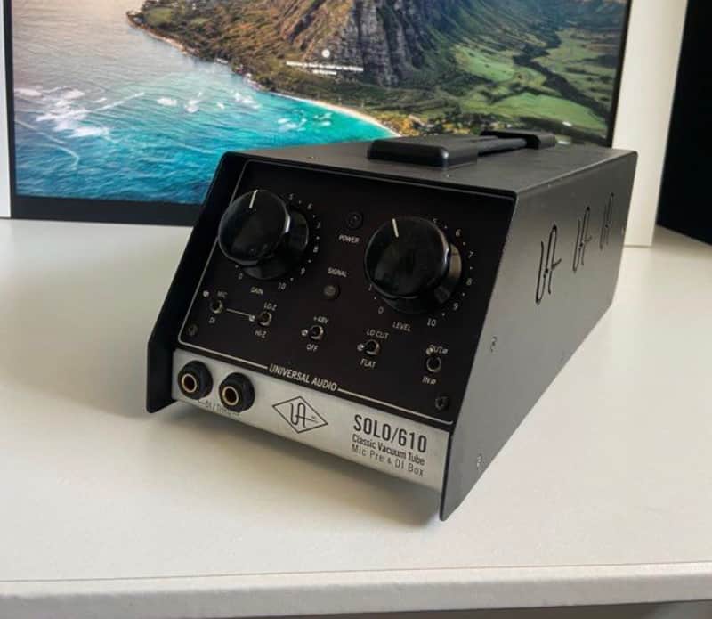 Universal Audio Solo/610 Desktop Tube Mic Preamp 2006 - Present - Black image 1