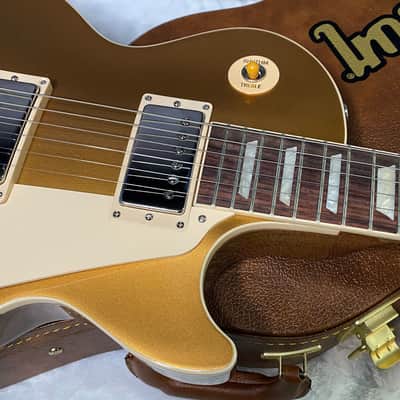 NEW ! Gibson Les Paul 50's Standard Gold Top - Authorized Dealer - Only 9.35 lbs - G07170 image 3