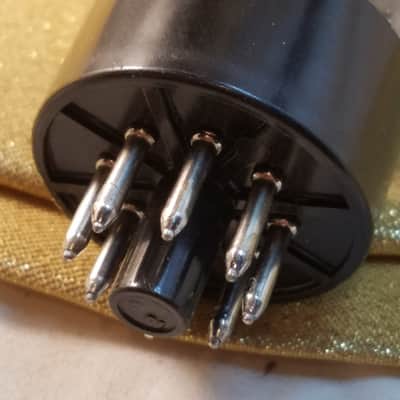 GE Matched Pair (2) 7027A 7027 tNOS AT1000 TESTED Vacuum Tubes (like beefy 6L6GC) Beam Power 1958-1975 image 13