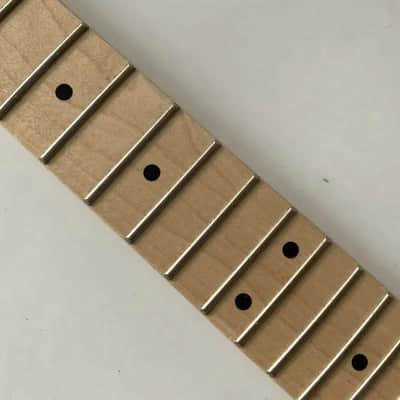 Maple Wood Ibanez Short Scale Guitar Neck, 24 Frets Fingerboard image 6