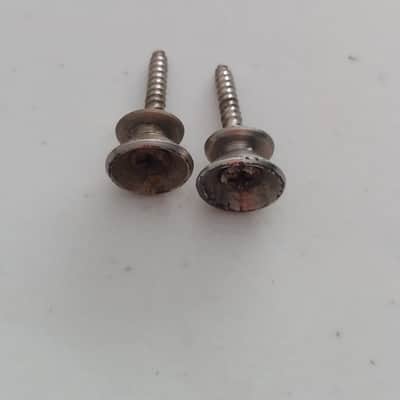 1960's Fender Strap Buttons with Screws (M-98) image 1