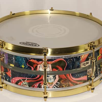 STAR WARS Comic Book Wrapped Ludwig Acrolite Snare image 4